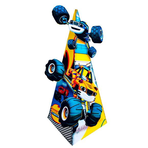 Caixa Pirâmide Blaze Monster Machine - 10 unidades