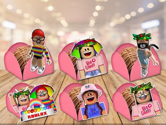 forminhas roblox menina - Bia Gamer- 100 unidades