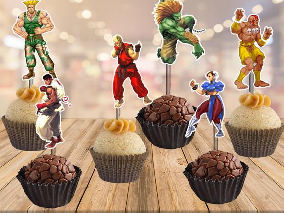 topper street fighter - 100 unidades