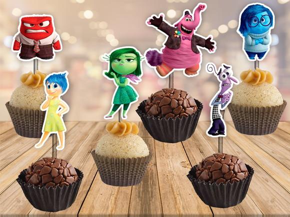 topper para doces divertidamente - 100 unidades