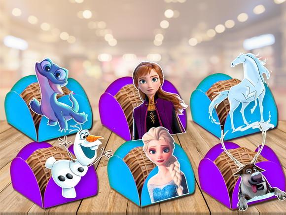 forminhas para doces frozen 2 - 2020 - 100 unidades