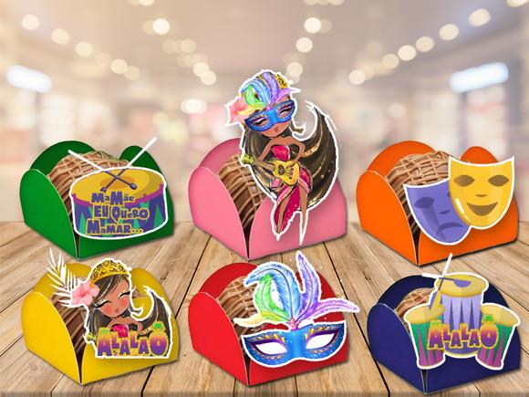 forminhas carnaval - 100 unidades