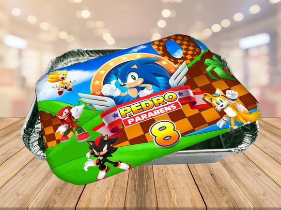 tampa de marmitinha sonic - FRETE GRÁTIS