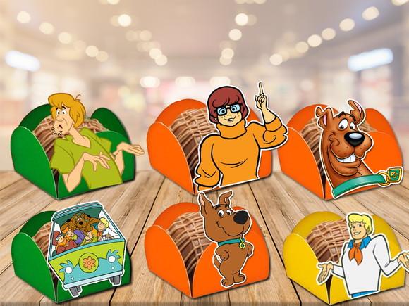 forminhas para doces scooby doo- 100 unidades