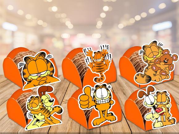 forminhas para doces garfield- 100 unidades