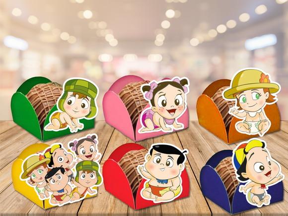 forminhas chaves baby- 100 unidades