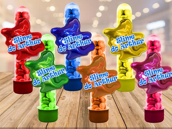 apliques para tubetes slimes - 50 unidades