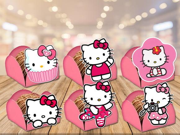 Forminhas Hello Kitty- 100 Unidades