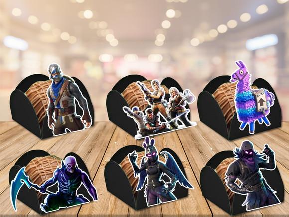fortnite forminhas para doces- 100 unidades