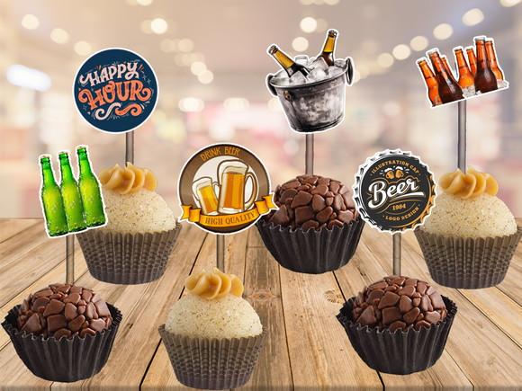 Topper Boteco - Cervejas - 100 Unidades