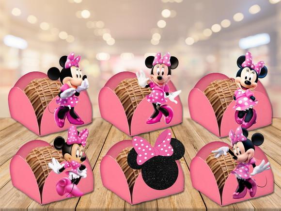 forminhas minnie rosa - 100 unidades