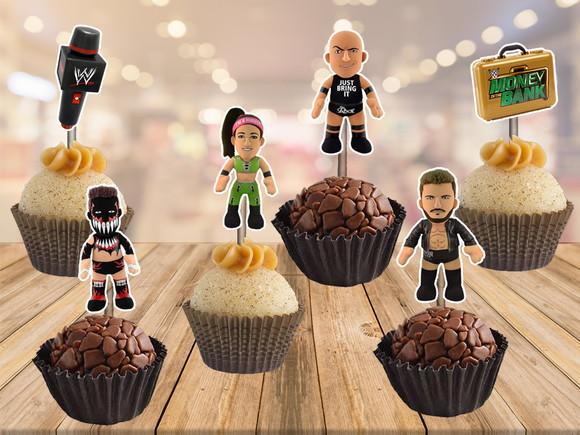 topper wwe - 100 unidades