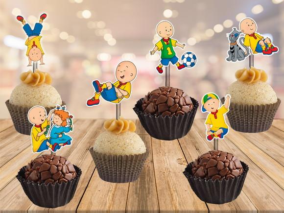 Topper Caillou - 100 Unidades