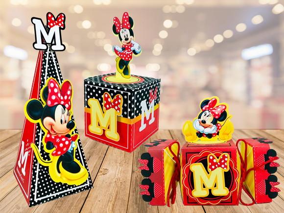 kit festa minnie vermelha