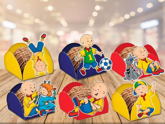 Forminhas Caillou - 100 Unidades