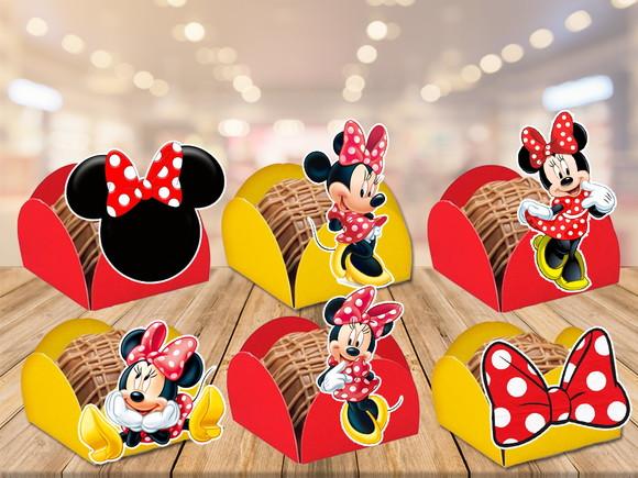Forminhas Minnie Vermelha - 100 Unidades
