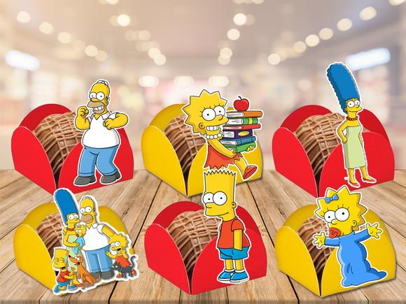 forminhas simpsons - 100 unidades