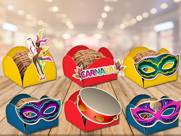 Forminhas Carnaval - 100 Unidades