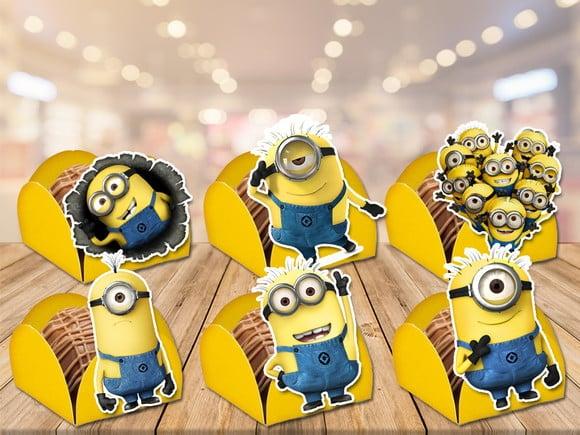 forminhas para doces Minions - 100 unidades