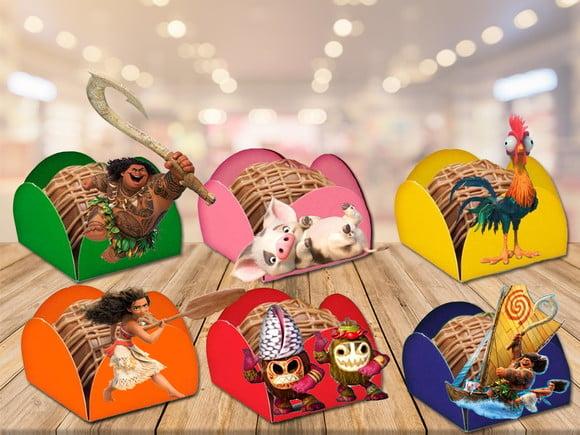 Forminhas para doces moana - 100 unidades
