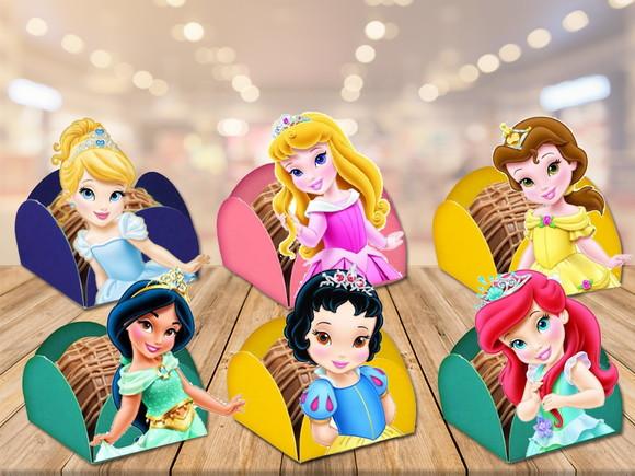 forminhas para doces princesas baby - 100 unidades