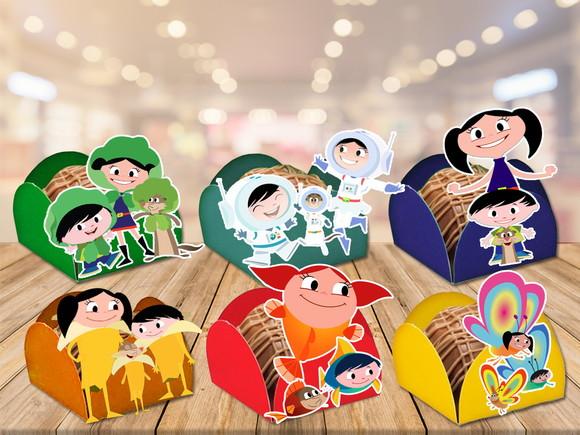 forminhas para doces show da luna - 100 unidades