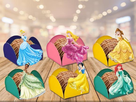 forminhas para doces princesas disney originais-100unidades