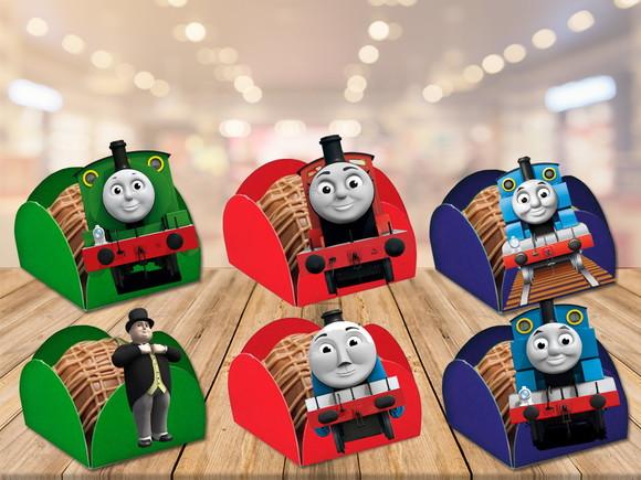 forminhas para doces thomas e seus amigos - 100 unidades
