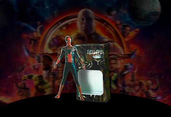 porta balinhas do Homem Aranha Spiderman - 10 unidades