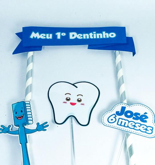 Topo de bolo - meu primeiro dentinho
