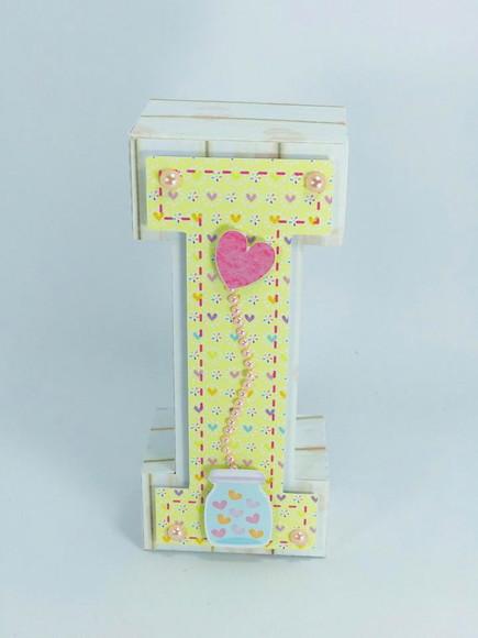 Letras 3d Chuva de Amor