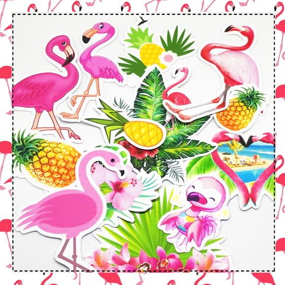 Apliques flamingos para festa - 50 unidades