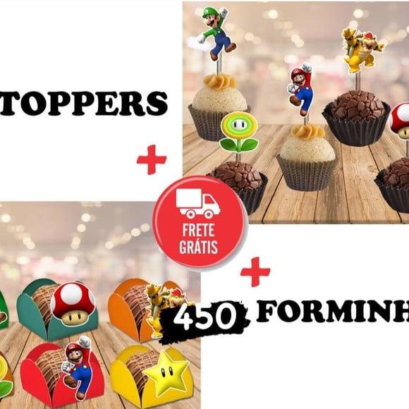 200 Toppers + 450 Super Mario