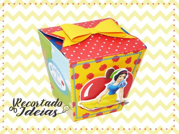 Branca de Neve Caixa Sushi - 10 unidades