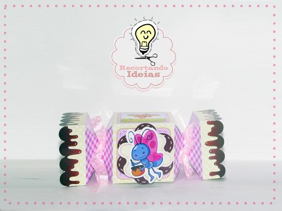 Caixa bala Galinha Pintadinha