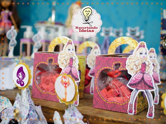 Caixa com visor, Ever After High - 10 unidades