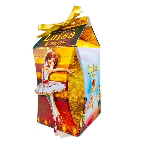 caixa milk bailarina o filme - 10 unidades