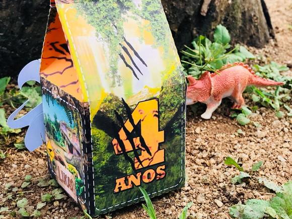 Caixa Milk Dinossauros - Jurassic world - 10 unidades