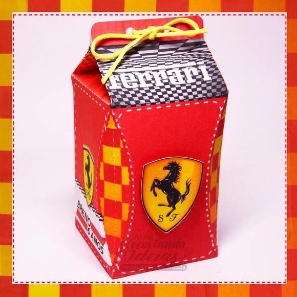 Caixa Milk Ferrari - 10 unidades