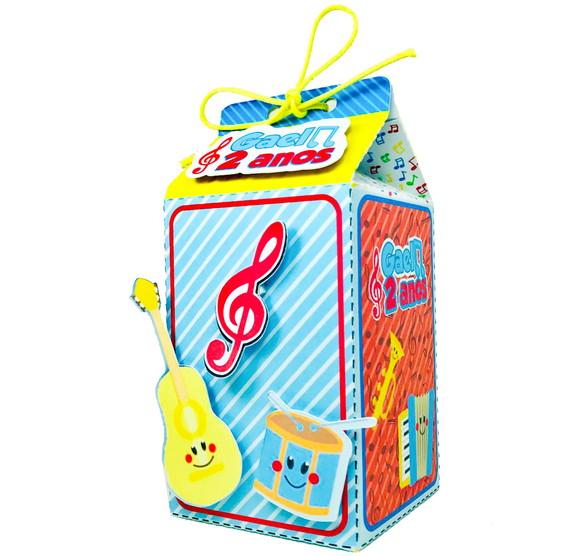 Caixa Milk Instrumentos musicais - 10 unidades
