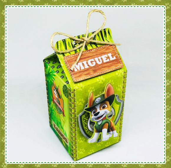 Caixa Milk Patrulha Canina Tracke - 10 unidades