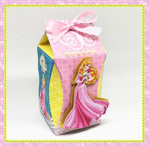 Caixa Milk Princesas Disney - 10 unidades