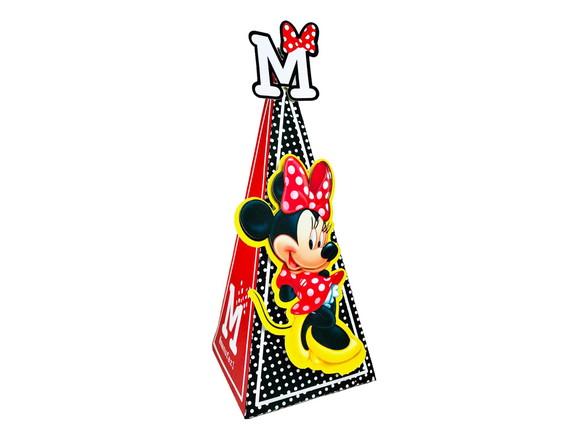 Caixa Pirâmide da Minnie - 10 unidades