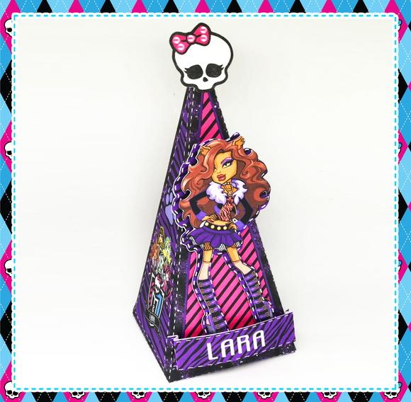 Caixa Pirâmide Monster High