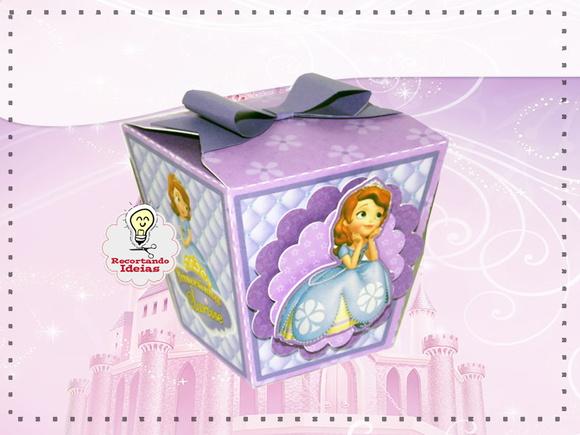 Caixa Sushi Princesa Sofia - 10 unidades
