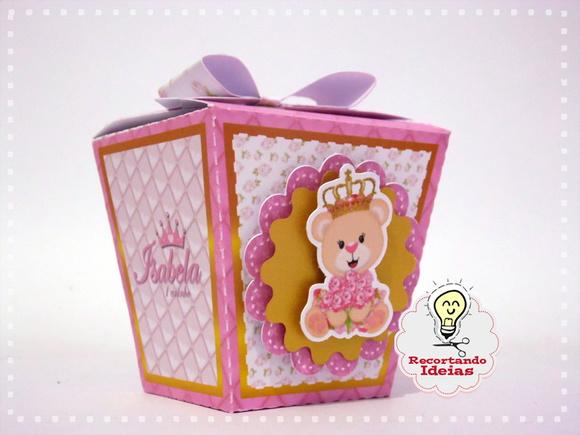 Caixa Sushi Ursa Princesa - 10 unidades