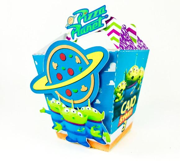 Caixa Sushi Toy Story Pizza planet - 10 unidades