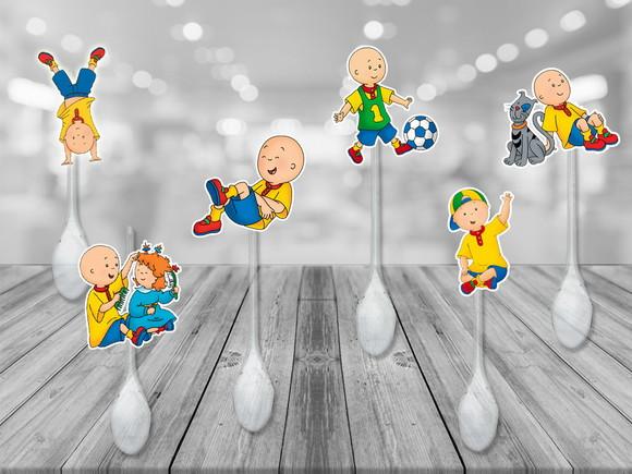 colherzinhas decoradas caillou