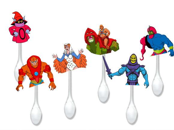 colherzinhas decoradas he-man