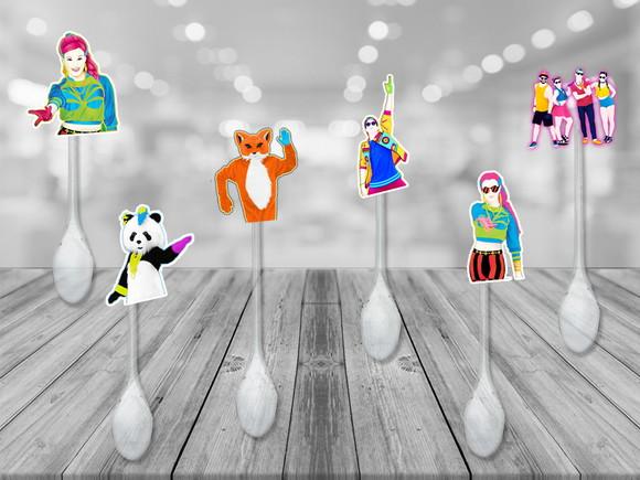 colherzinhas decoradas just dance
